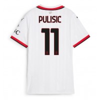 Maglie da calcio AC Milan Christian Pulisic #11 Seconda Maglia Femminile 2024-25 Manica Corta